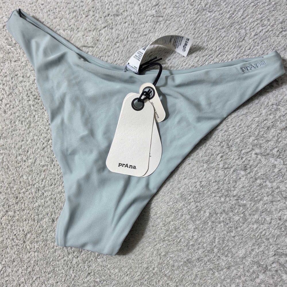 NEW! prAna Lahari Classic Bottom Womens XS Saltwater Stretch Swim Bikini 2081041